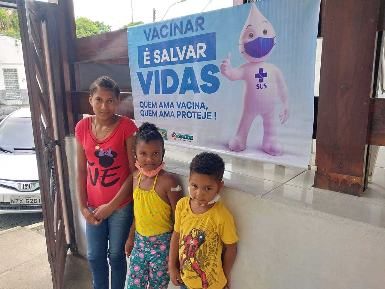 Camacã: Prefeitura realiza carnaval da vacinação contra o Covid e aplica quase 200 doses em crianças e adolescentes e adultos